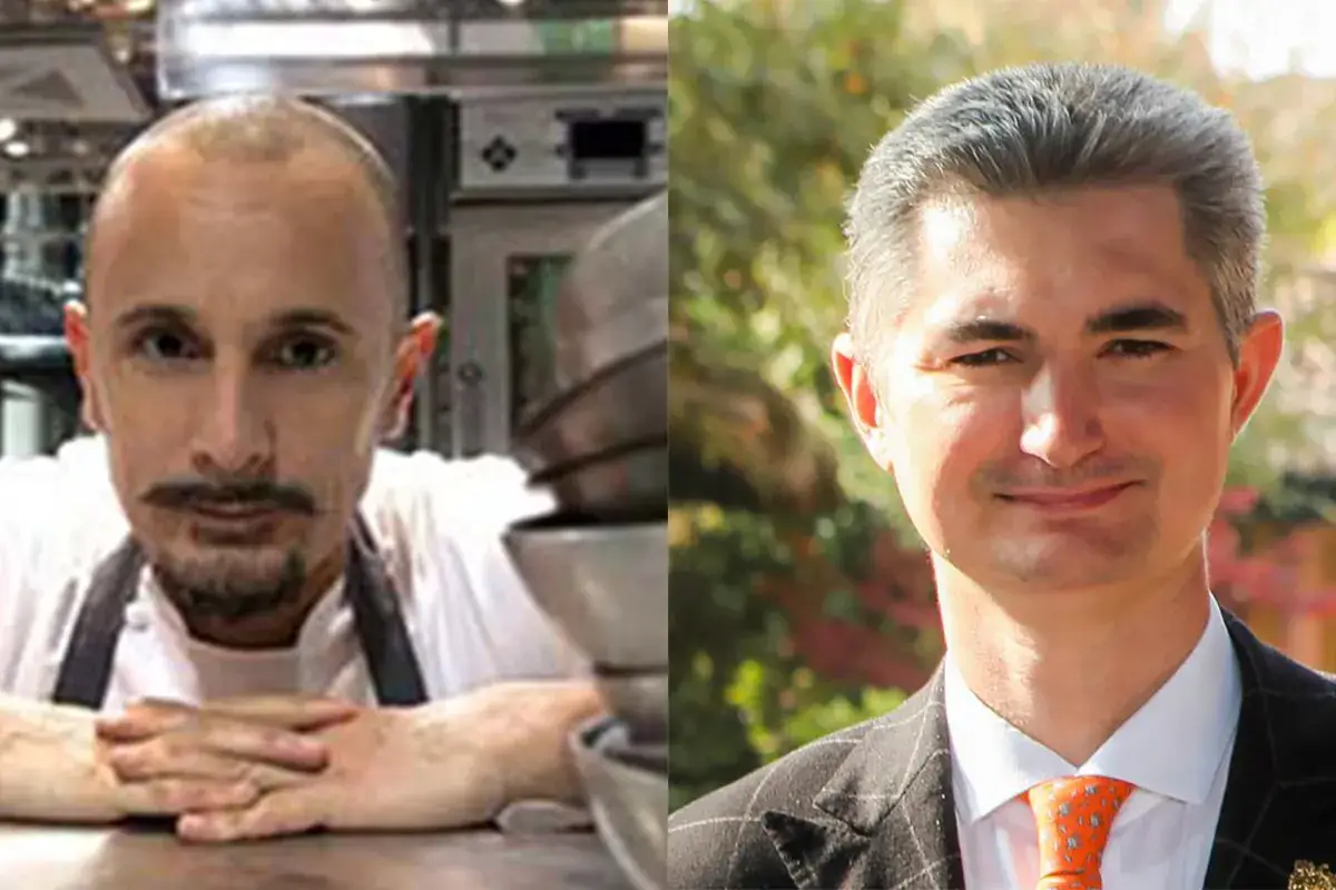 Enrico Crippa e Alberto Santini Tra i tristellati apre solo Da Vittorio Agli ospiti offerte coperte e sciarpe